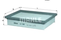 фото thumb №1, Knecht фільтр повітря chevrolet aveo trax 1.2-1.6