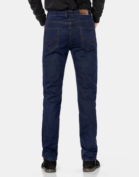 Темно-синие мужские джинсовые брюки Denim 0805 W42 L32