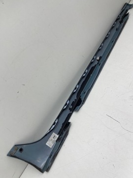 фото thumb №9, Audi a6 c7 планка накладка порога порогова ліва колір ly5r синя