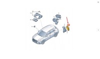 фото thumb №6, Audi q4 e-tron левый датчик поперечина движения 2q0907685k