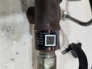 фото thumb №16, Планка впрыскивающий 55490702 opel zafira c astra k 1.6 cdti