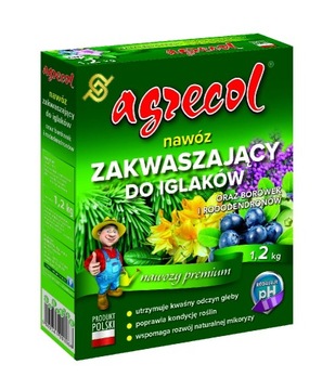 Подкисляющее удобрение для хвойных растений 1,2кг /Агрекол/
