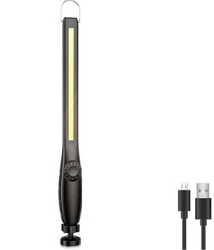 МОЩНАЯ ЛАМПА ДЛЯ МАСТЕРСКОЙ С РЕГУЛИРУЕМОЙ МОЩНОСТЬЮ ФАКЕЛОМ С МАГНИТНЫМ USB-КРЮКОМ 5в1