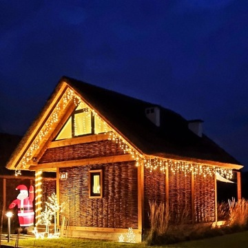 СВЕТОВАЯ ЗАВЕСА 300 LED IP44 БЕЛАЯ ДИСТАНЦИОННАЯ