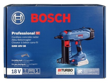 ГВОЗДЕР ДЛЯ БЕТОНА И СТАЛИ 18V GNB 18V-38 BOSCH KORPUS