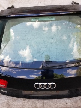 фото thumb №7, Кришка багажника зад audi a6 c7 універсал код ly9b