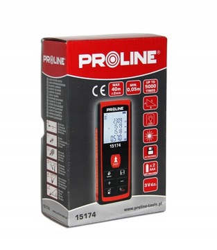 Dalmierz laserowy 40m, ce, proline