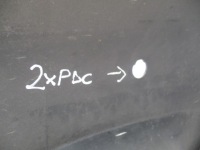 Бампер перед передній toyota verso рестайлінг  13-18r 2 x pdc sprys 52119-0f120 Доставка, фото thumb