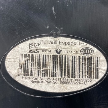 фото thumb №14, Лампа ліва зад renault espace v 265558327r