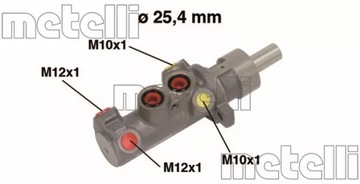 фото thumb №9, Насос гальмівна metelli 05-0641