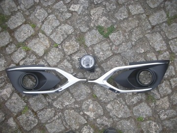 фото thumb №1, Space star рестайлинг ii 2016- хром решётка галоген левый рестайлинг