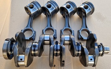 фото thumb №12, Wał коленчатый номинальный vw golf v a3 8p 1,9 tdi bkc bls 038l + шатуны