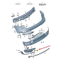 фото thumb №8, Audi q5 fy rear бампер правий tow eye cover 80f807442a9b9