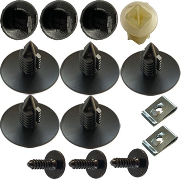 фото thumb №1, Застібки підкрилки renault megane 1995-2002