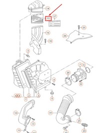 фото thumb №5, Audi a4 b7 air впуск bellows 8e0129739c оригинал
