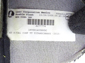 фото thumb №6, Vw golf vi материал сиденье сиденья левый перед 5d