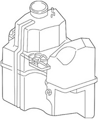 фото thumb №7, Volvo s60 v70 xc70 бак рідина омивача оригінальний номер
