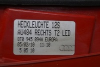 фото thumb №9, Лампа правый задняя audi a5 8t крышка багажника led 8t0945094a