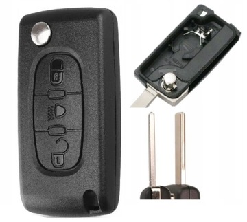 фото thumb №1, Ключ корпус пульт do peugeot 207 307 308 407 607 citroen c2 c3 c4