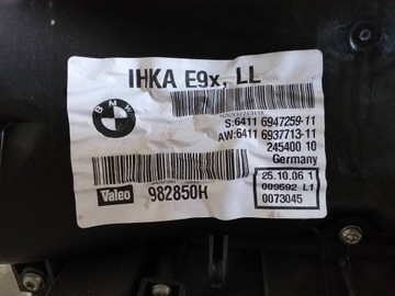 фото thumb №7, Bmw 3 e91 отопитель воздуходувка вентилятор 6947259