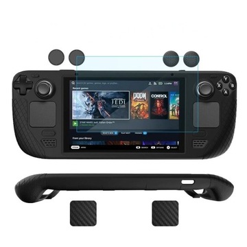 СИЛИКОНОВЫЙ ЧЕХОЛ ДЛЯ STEAM DECK OLED + НАКЛАДКИ