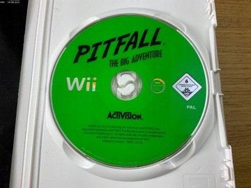PITFALL THE BIG ADVENTURE очень хороший диск NINTENDO WII