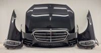 фото thumb №1, Перед капот бампер лампи крила mercedes s klasa w223 amg