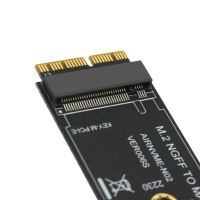 Адаптер-переходник для дисков NGFF SSD M.2 M2 NVMe для MacBook A1398, A1465, A1466