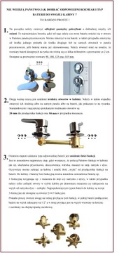 Смеситель 3 функции 10 см/100 мм MIXER для душевой кабины с гидромассажем
