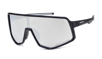 Okulary ROWEROWE PRZECIWSŁONECZNE ARCTICA S-331 MONOLENS na ROWER + ETUI