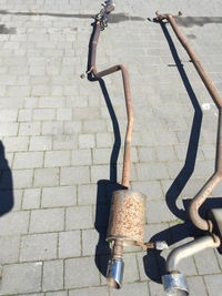 фото thumb №1, Dacia duster 2010- вихлоп гасник комплект 1.5 dci