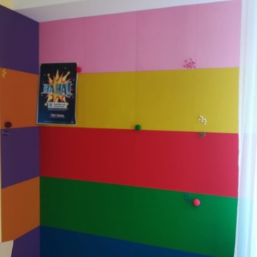 Tablica korkowa samoprzylepna FIOLETOWY 5x455x610mm