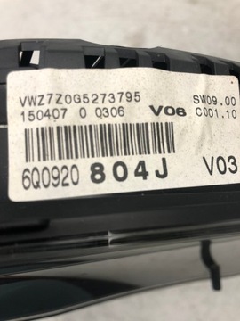 фото thumb №5, Спидометр приборы vw polo iv 6q0920804j