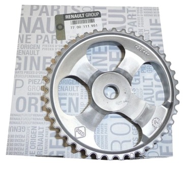 фото thumb №1, Колесо вал розподільний вал kangoo i clio ii 7700111951 оригінал