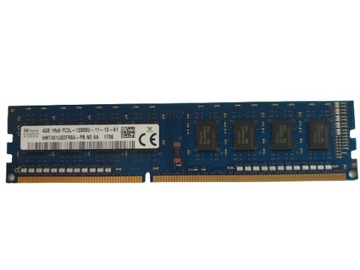 PAMIĘĆ 4GB DDR3 DIMM KOMPUTER 1600MHz PC3 12800U