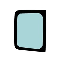 фото thumb №1, Стекло левая задняя w дверь nissan primastar высокая 0338