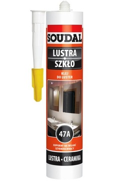 Клей монтажный для стекол и зеркал 47А 280мл SOUDAL