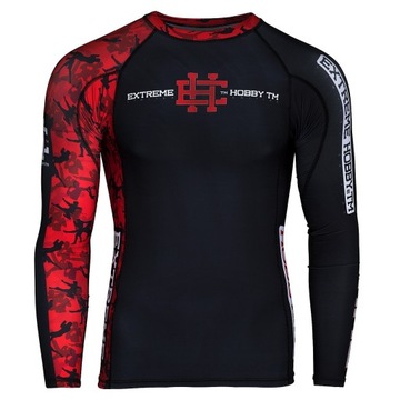 Мужской RASHGUARD MMA RED WARRIOR Extreme Hobby 2XL