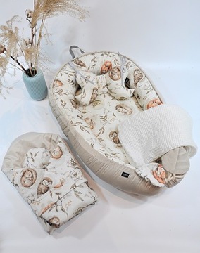 Бежевые спальные места Baby Cocoon