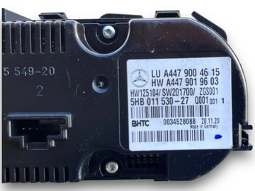 фото thumb №7, Панель кондиціонера mercedes vito w447 a4479004615 !d