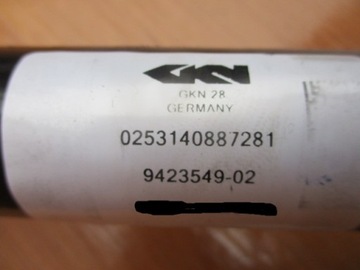 фото thumb №13, Bmw 3 g20 330e b48b20a m340dx 2.0 полуось зад 9423549 -02 левая задняя новая
