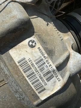 фото thumb №7, Підвішування задні зад поворотна опора візок піввісь диференціал вісь задня bmw x3 g01 2.0d