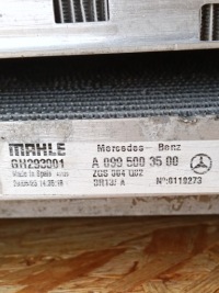 фото thumb №10, Комплект радиатор mercedes vito w447 2.0 cdi 2019-a0999063902 a0995003500