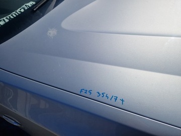 фото thumb №10, Капот bmw x3 f25 354/7 титан срібло