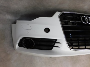 фото thumb №10, Audi a6 c7 4g бампер перед переднє комплектний радари