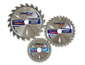 Дисковая пила WellCut по дереву 125х22,23мм/40