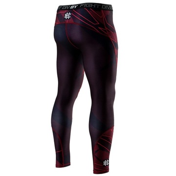 Legginsy Treningowe Męskie SHADOW Extreme Hobby M