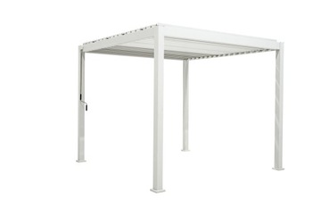 Pergola ogrodowa MIRADOR 88 Basic 3 x 3m Biały
