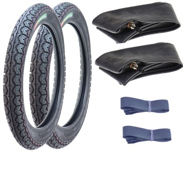 OPONA DĘTKA FARTUCH 18 X 3.00 WSK 125 SHL MZ JAWA
