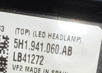 фото thumb №14, Vw golf 8 gti lift лампи перед top led matrix led iq light red повний